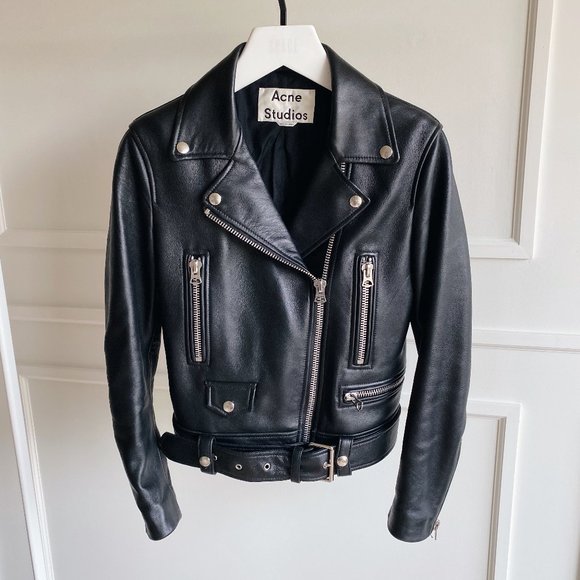 Acne Studios Jackets & Blazers - ACNE Studios Short Leather Jacket 36 (Small)